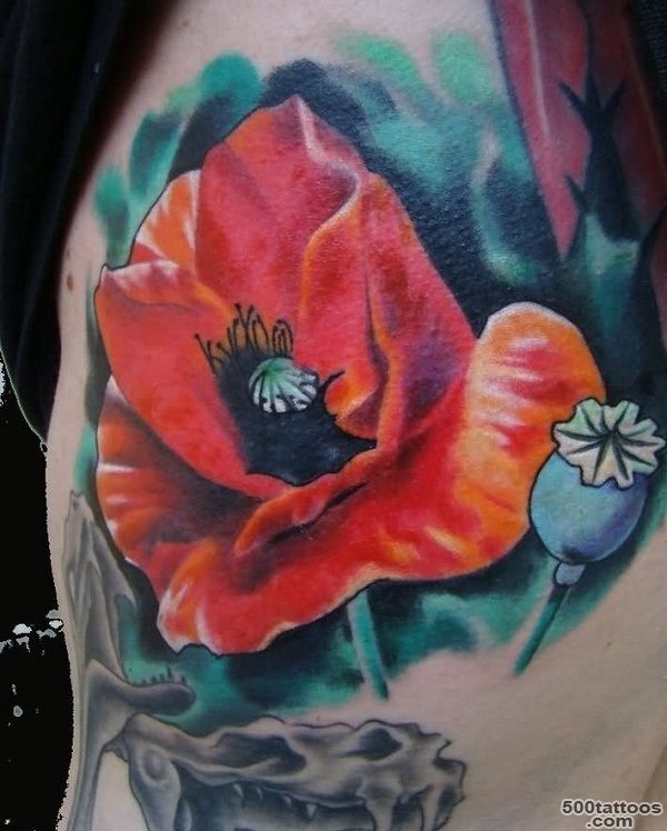 70 Poppy Flower Tattoo Ideas   nenuno creative_22