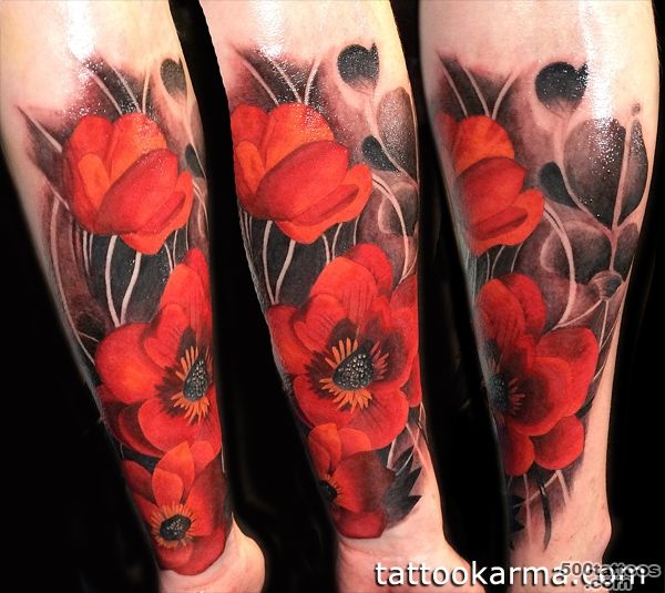 Poppies tattoo_6