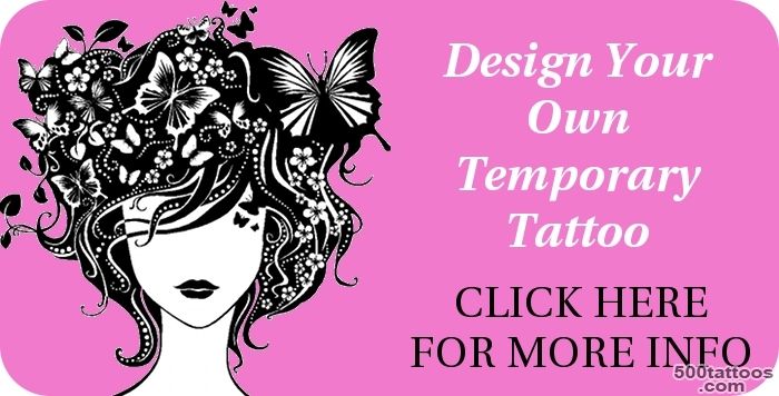 Temporary Tattoos Australia  Custom and In Stock Fake Tattoo Designs_50