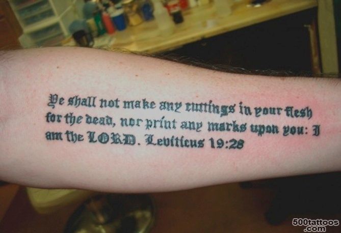 The Best amp Worst Text Tattoos_34