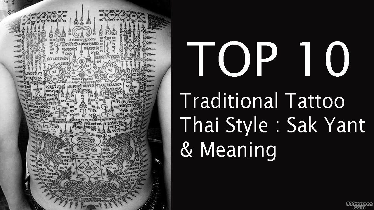Top 10 Traditional Tattoos Thai Style  Sak Yant amp Meaning  10 ..._50