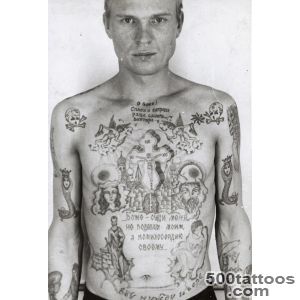 The Symbolism Of Russian Prison Tattoos   Gallery  eBaum#39s World_25