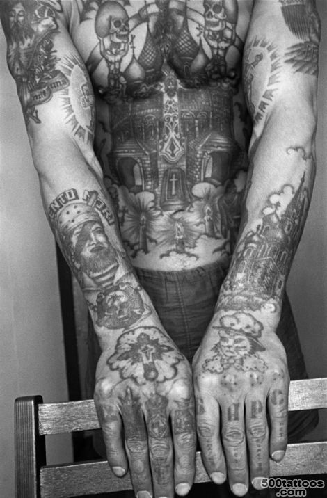 Symbols of a life of crime The fading tattoos on Russia#39s ..._19