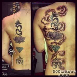 15+ Tibetan Tattoos On Back_31