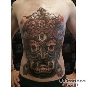 Tibetan mahakala stomach  Tattoo by Darko Groenhagen  Darko#39s _47