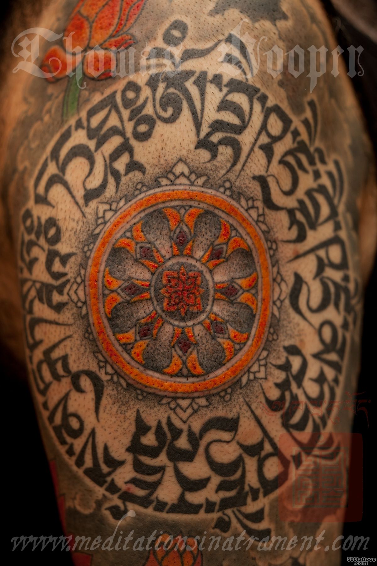 Tibetan Sleeve Tattoo by Thomas Hooper NYC – 012 – August 17, 2011 ..._12