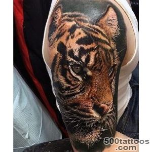 100 Tiger Tattoo Designs For Men   King Of Beasts And Jungle_8