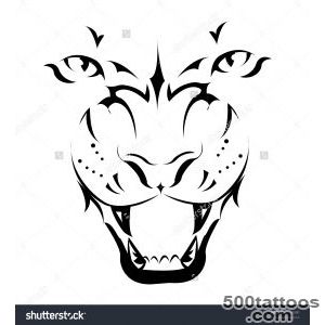 Tiger, Tattoo Stock Vector Illustration 65146090  Shutterstock_33