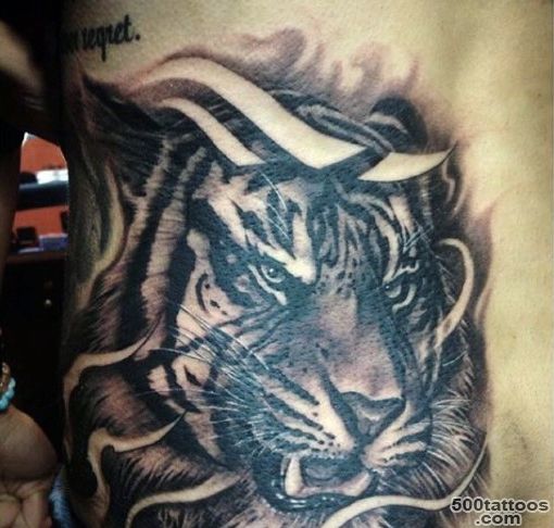 100 Tiger Tattoo Designs For Men   King Of Beasts And Jungle_38
