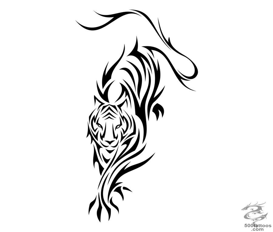 Elaborate japanese style tiger tattoo  Tiger Tattoos  Pinterest ..._30