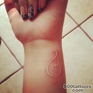 25+ Treble Clef Tattoo Images, Pictures And Photos Ideas_9