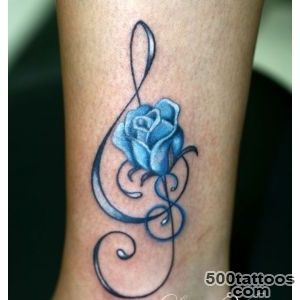 Music Treble Clef Tattoo   Tattoes Idea 2015  2016_7