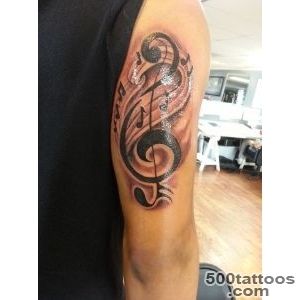 Treble clef tattoo – Tattoo Picture at CheckoutMyInkcom_48