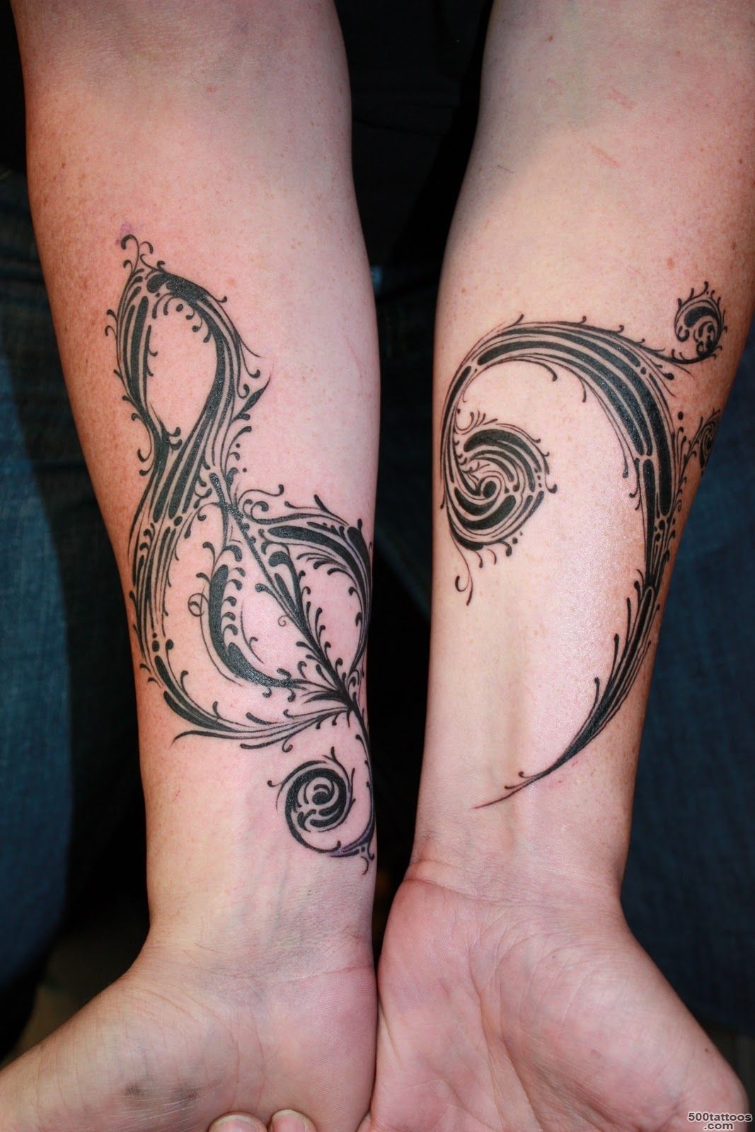 Treble Clef Tattoo Designs ~ info_17.JPG