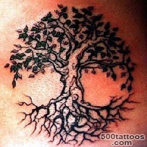 15 Stunning Tree Tattoos (you#39ll LOVE these)_43