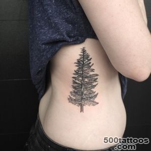 30+ Simple and Easy Pine Tree Tattoo Designs for Everyone_49