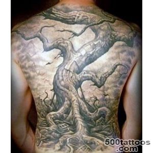 50 Oak Tree Tattoo Designs For Men   Leaves And Acorns_41