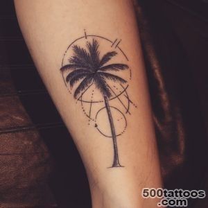 50 Superb Palm Tree Tattoo Designs and Meaning_37