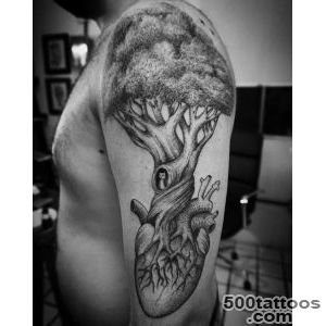 60 Tree Tattoos That Can Paint Your Roots_15
