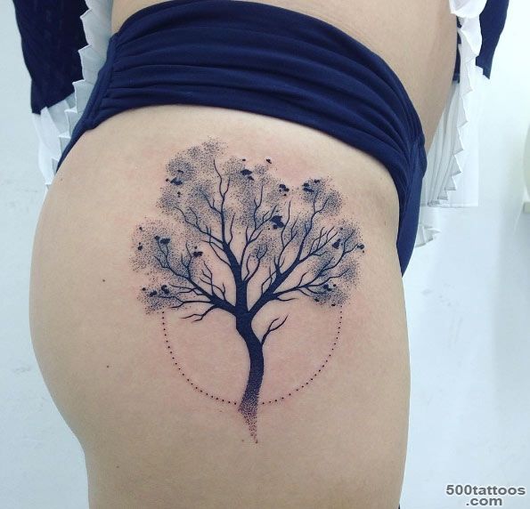 55 Magnificent Tree Tattoo Designs and Ideas   TattooBlend_34