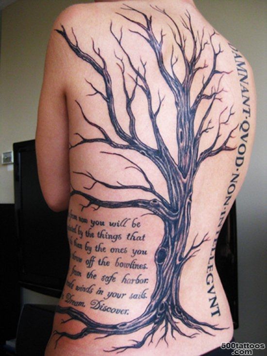60 Awesome Tree Tattoo Designs  Art and Design_12