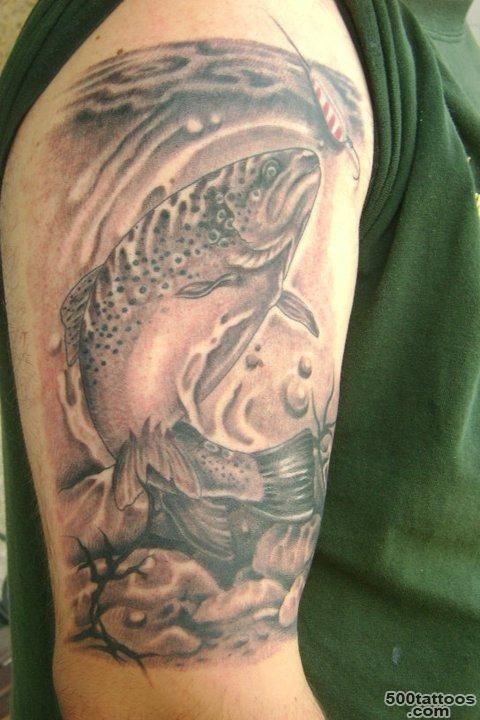 30 Fishing Tattoos for People Who REALLY Love Fishing [PICS ..._31