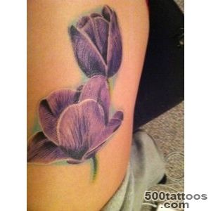 Subtle Tulip Tattoo Designs  Tattoo Ideas Gallery amp Designs 2016 _3