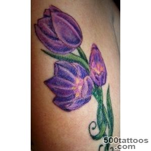 Subtle Tulip Tattoo Designs  Tattoo Ideas Gallery amp Designs 2016 _15