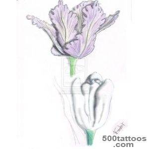 Tulip Tattoo Designs  Que la historia me juzgue_49