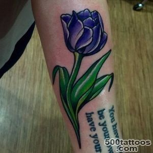 Tulip Tattoos Designs, Ideas and Meaning  Tattoos For You_6