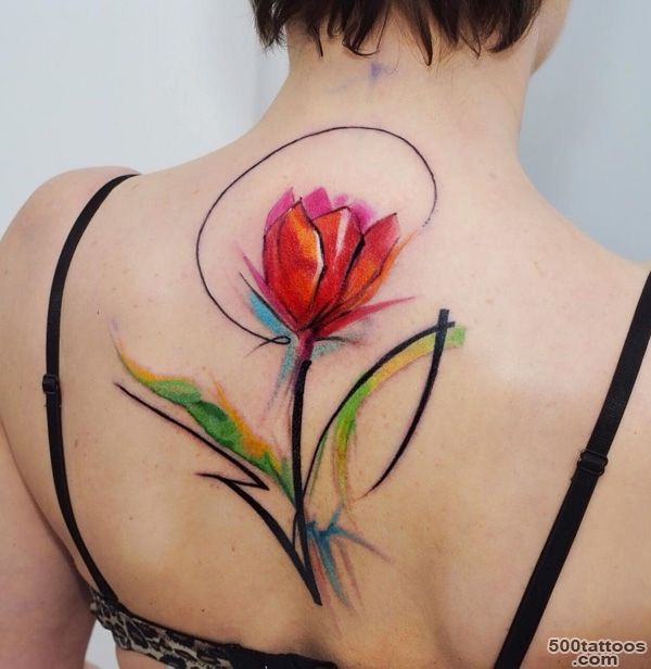 50 Tulip Tattoo Design Ideas   nenuno creative_2
