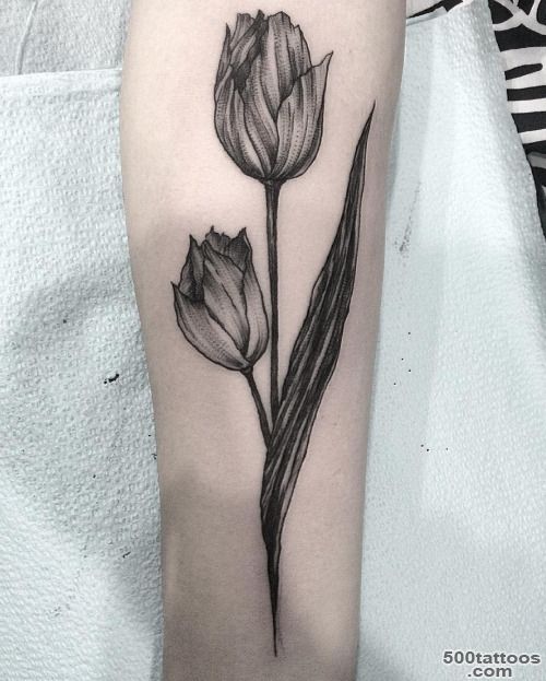 Tulip @damasktattoo #tattoo #tattoos #tattooed..._38