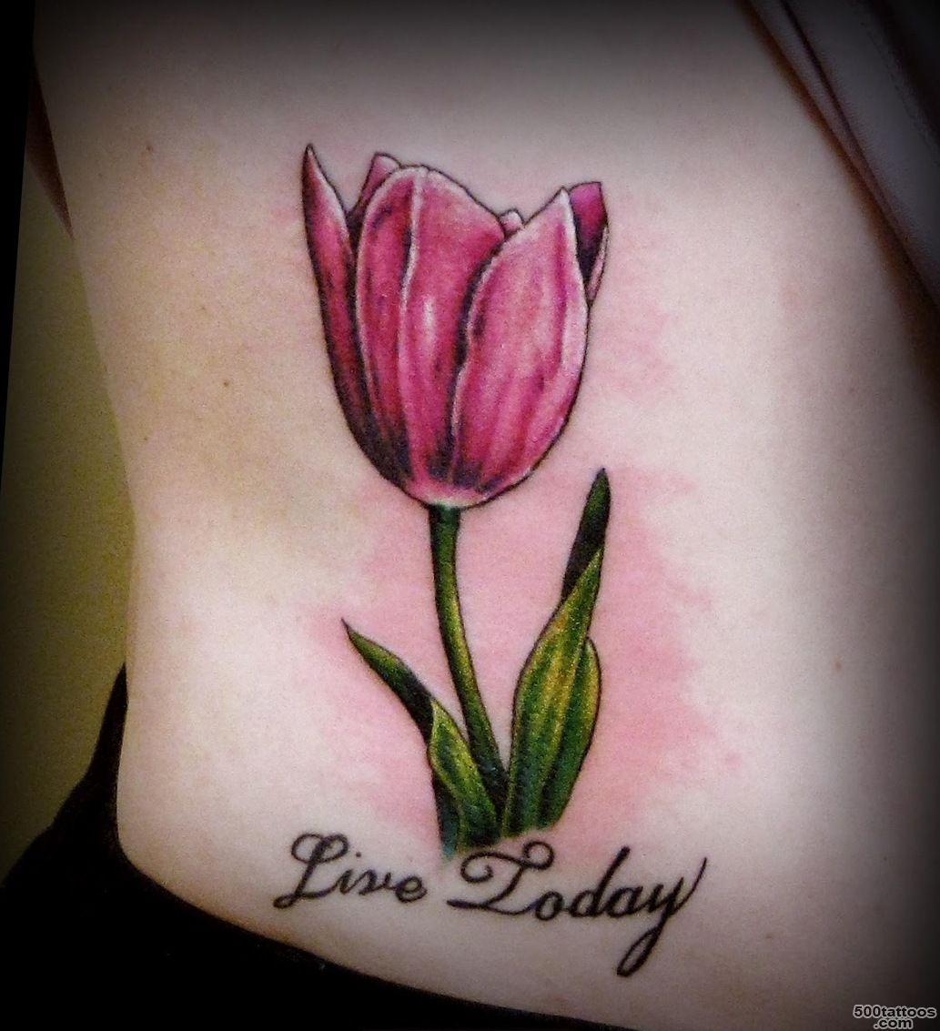 Tulip Tattoos Designs, Ideas and Meaning  Tattoos For You_4