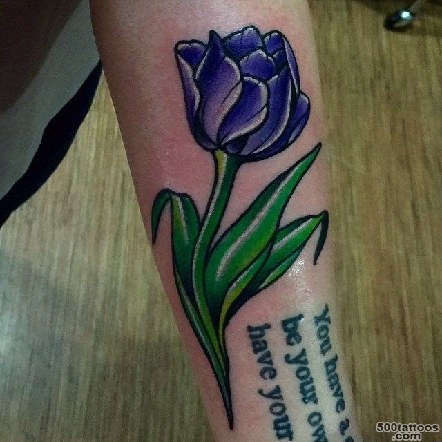 Tulip Tattoos Designs, Ideas and Meaning  Tattoos For You_6