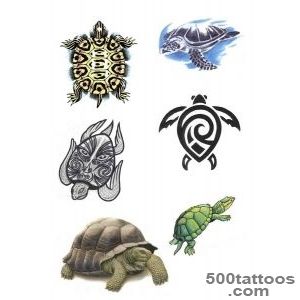 50+ Awesome Tribal Turtle Tattoos Designs_33