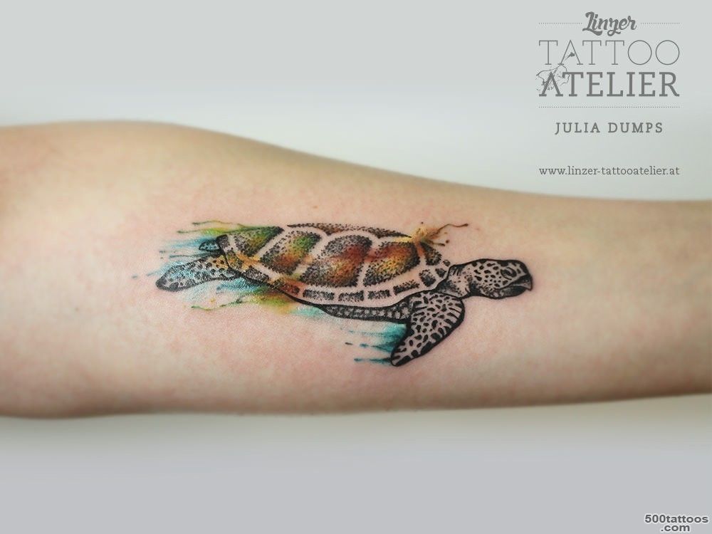 10 Cool Turtle Tattoos to Show Your Dedication to these Amazing ..._15