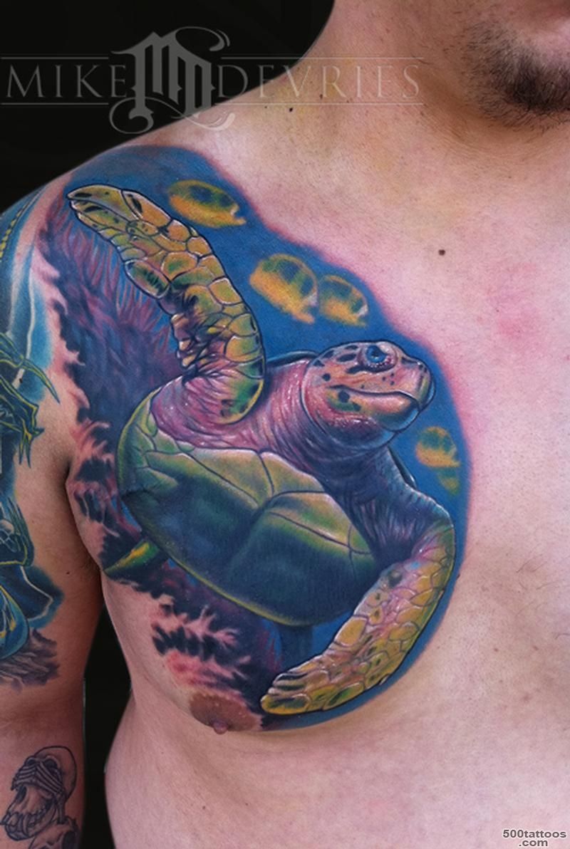 17 Unique Turtle Tattoo Images And Design Ideas_40