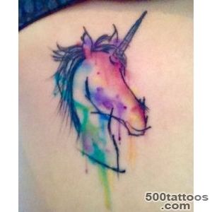 53 Best Unicorn Tattoo Designs For Women   TattooBlend_17