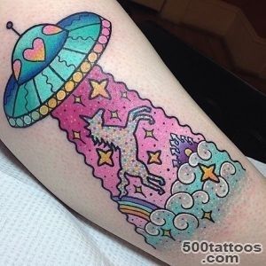 75+ Unicorn Tattoos that are the Stuff of Legend_18