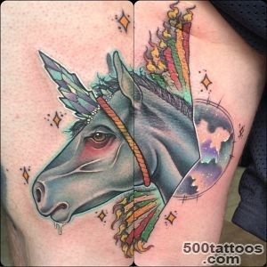 Earthgrasper Tattoo » Unicorn Tattoo_45