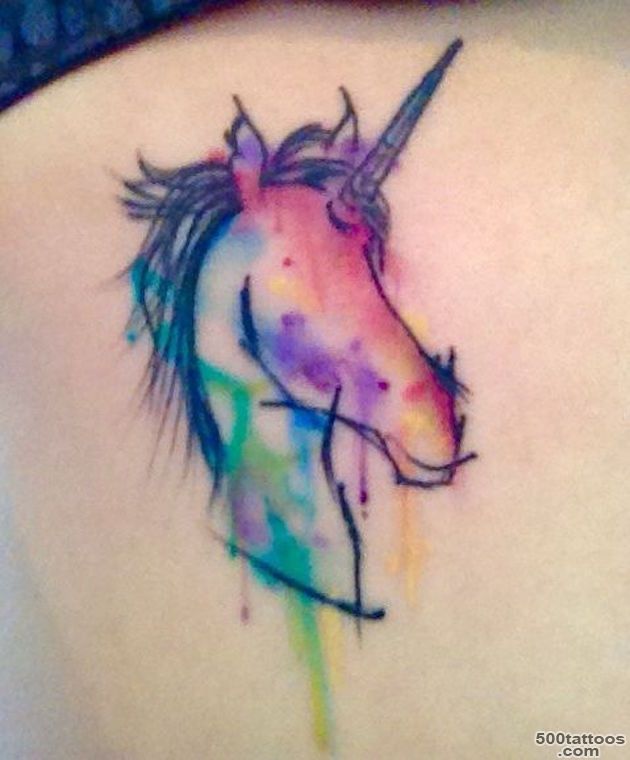 53 Best Unicorn Tattoo Designs For Women   TattooBlend_17