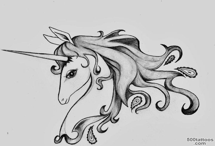 Last Unicorn Tattoo Design by iwasbornadragon on DeviantArt_50
