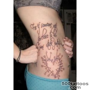 Awesome Unusual Rib Tattoos Design for Women  Tattoos for Women_13