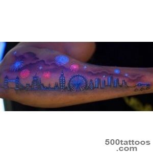 17+ Awesome Glow In The Dark Tattoos Visible Under Black Light _1