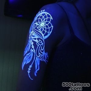 17+ Awesome Glow In The Dark Tattoos Visible Under Black Light _24