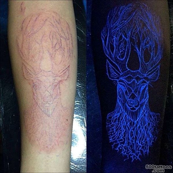 15+ UV Tattoos On Sleeve_34