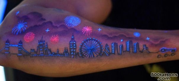 17+ Awesome Glow In The Dark Tattoos Visible Under Black Light ..._1