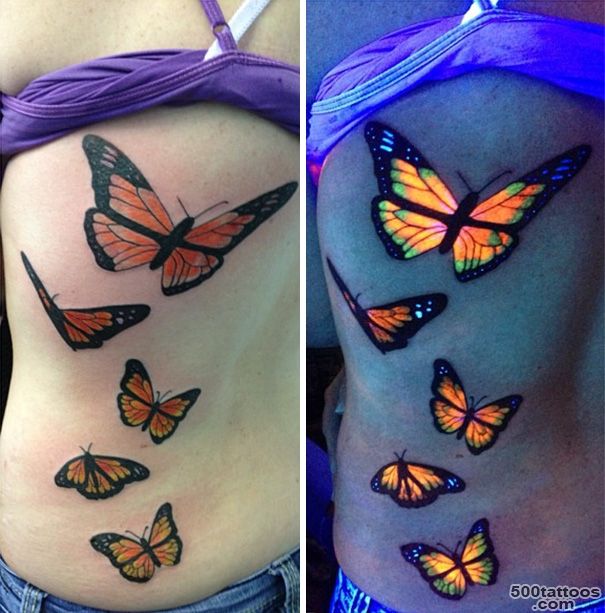 17+ Awesome Glow In The Dark Tattoos Visible Under Black Light ..._20