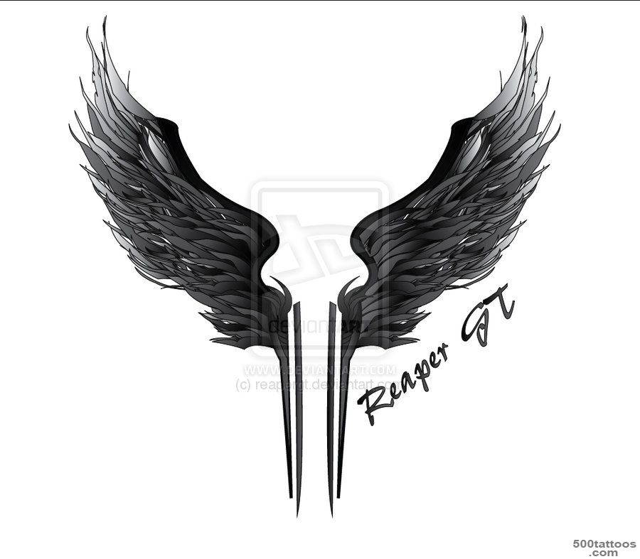 Pin Valkyrie Wings Tattoos Bat Wing Tattoo Ideas Letters Love on ..._4