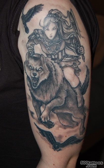 Tattoo inspiration on Pinterest  Valkyrie Tattoo, Norse Tattoo ..._36